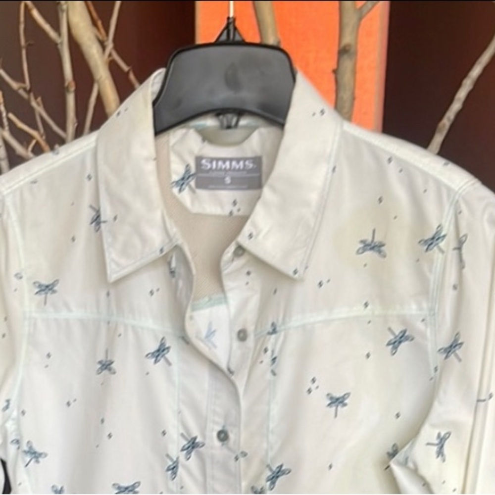 Simms White Fly, woman’s quick dry Shirt